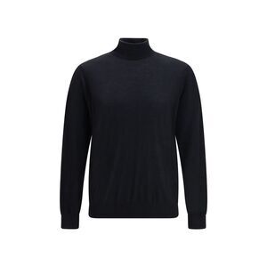 Giorgio Armani Black Cashmere Men's Sweater
